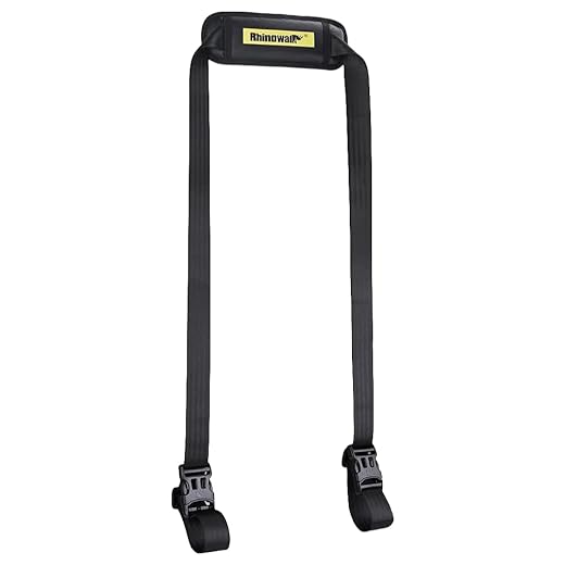 Rhinowalk Adjustable Shoulder Carry Strap for Scooters, E-Bikes, Folding Bikes, Skateboards Padded & Breathable Mesh, Heavy-Duty Carrying Sling