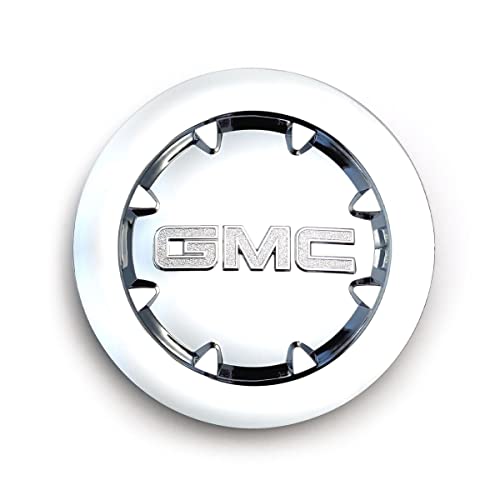 2007-2014 Compatible with Sierra Wheel Center Cap Fit Yukon Wheel Center Cap Fit Denali Hub Cap 20  # 9596381 (GM Silver Cap)