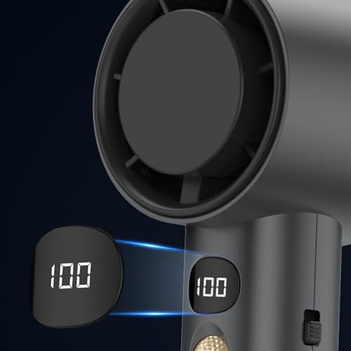 Ventilador pequeño portátil recargable USB con motor sin escobillas eficiente 4