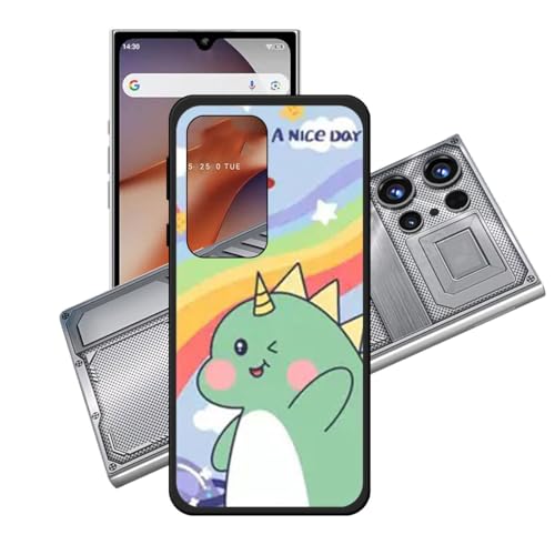 GUYAHANYER �K�p���� Oukitel C61 GT �p�̃J�o�[ �A�\�t�g�V���R�[��TPU�\�t�g�P�[�X�o���p�[�V�F���v���~�A���ی�P�[�X���J�o�[ �p�� �K�p���� Oukitel C61 GT (6.88") - LH25