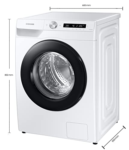 Image of Samsung 7 Kg 5 Star Fully-Automatic Front Loading Washing Machine Appliance (WW70T502DAW1TL, White)