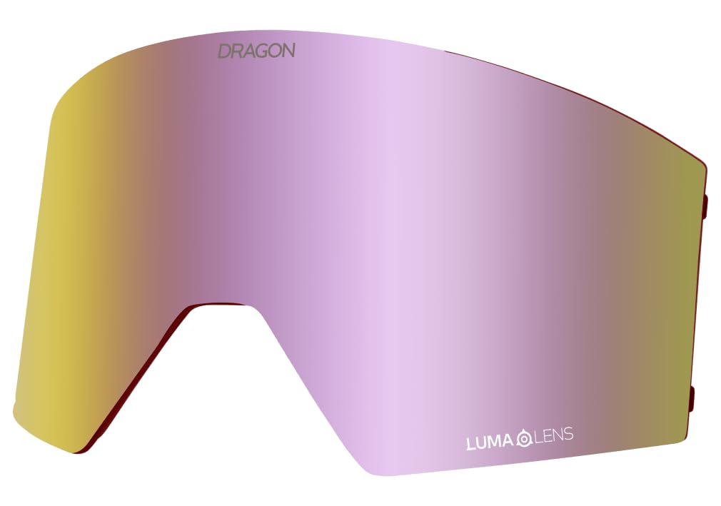 Dragon RVX MAG - Lentes de repuesto para gafas de nieve unisex - Lumalens Pink Ion