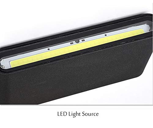 Luces exteriores para dormitorio sala de estar y jardín aplique de pared LED IP65 6