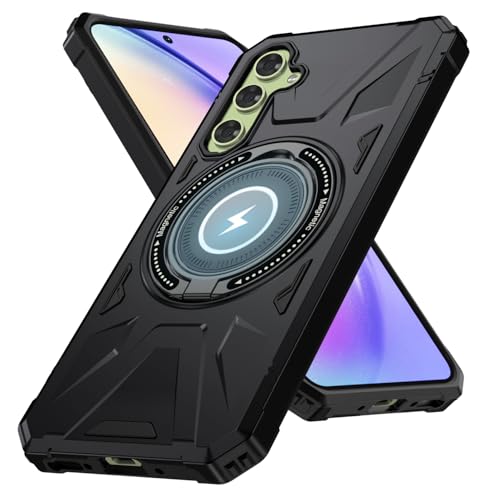 AYSZNBLA for Galaxy A54 5G Case with Stand, Military-Grade Black by AYSZNBLA - Used condition - US$11.10