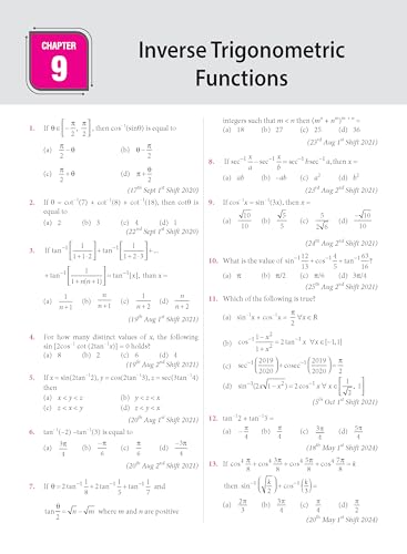 Image of MTG Andhra Pradesh (2025-2020) EAPCET Chapter-wise Previous Year Solved Question Papers Mathematics Book | 4500+ PYQs Question with Detailed Solutions For 2026 Exam
