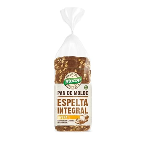Pan de molde Espelta Integral y Avena Biocop, 400 g