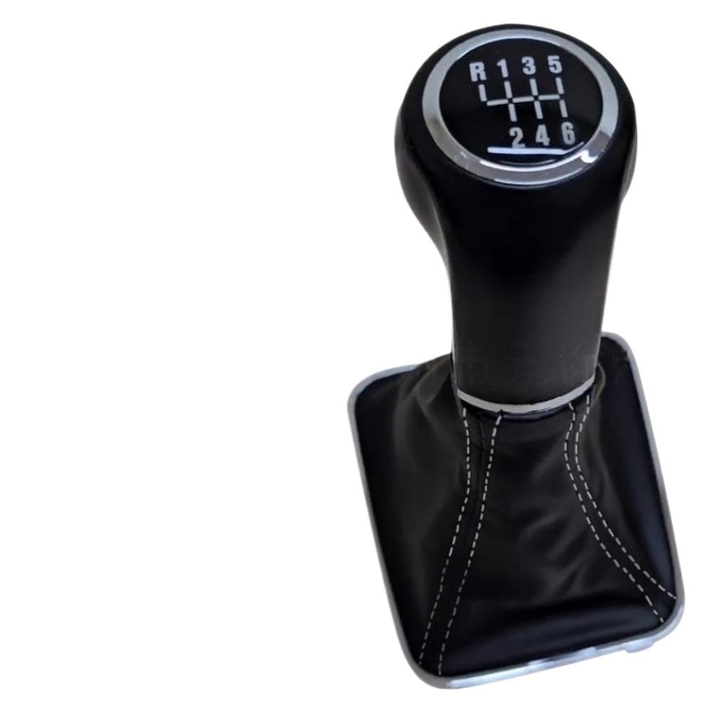 JHShhpMEC Aftermarket Shift Knob Compatible with 5 Speed and 6 Speed Manual Transmission Vehicles(Color Name: 6speed)