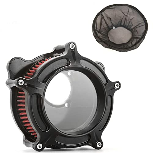 Clarion See Through Air Cleaners Filter Fit For Harley Street Glide Cvo Flhxse 2017-2022 Softail 2018-2022 M8 #TOP10