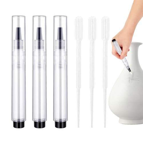 Rotulador De Pintura Para Paredes | 3 Piezas De Herramientas Portátiles Para Cubrir Rayaduras,Rotuladores de Pintura para Reparación de Muebles de Madera - para Bricolaje Hogar Cocina Suelo Madera Man
