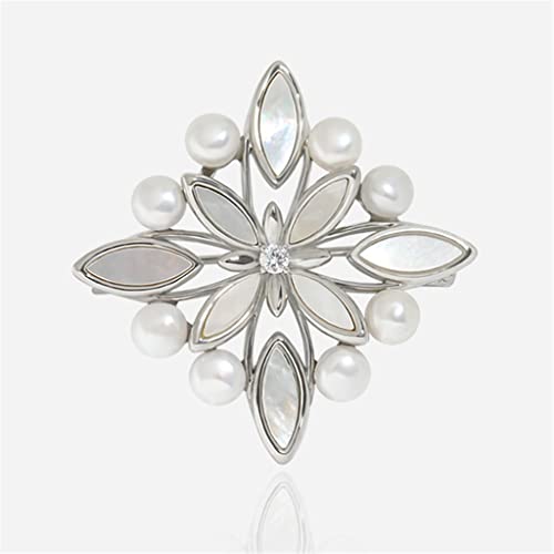 Broche robe femme fleur perle : bijoux de veste, corsage de mariage et accessoires d'été