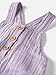 little planet by carter's unisex-baby Organic Cotton Overall Jumpsuit, Lilac, 9 Months