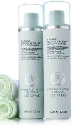 โ Cleanse & Polish Duo 2 x 100ml plus 2 muslin cloths
