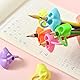 Schreibhilfen (Fingerführung), Schreibhilfe für Stift Kinder,Schreiblernhilfe Grip,Silikon Stift Griffe Griffhalter Bleistift Grips Stiftehalter für Vorschulalter Kinder Erwachsene Bedarf （6 Stück）