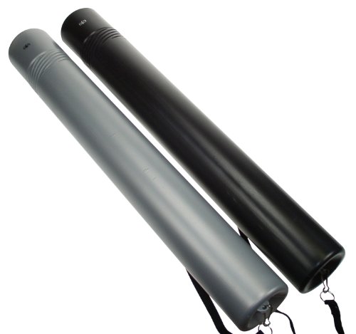 FolderSys 10 x Zeichnen Papier A2 Länge verstellbar mit Gürtel Schwarz