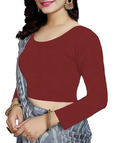 Basic Women's Sexy Top Black Scoop Neck Solid Tops Full Sleeve Co...