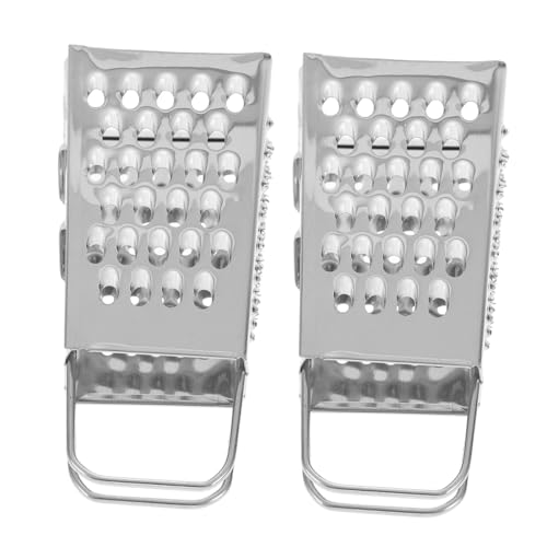 Mini rallador 4 caras de acero inoxidable LIFKOME 2 pzas miniatura 1