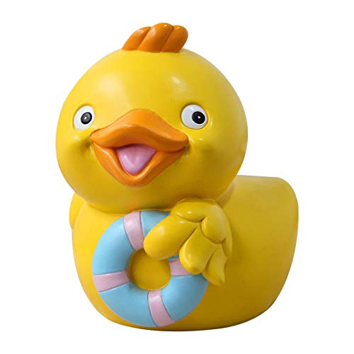 Abset Cartoon Sparschwein Mini Münzbank Süße Gelbe Ente, Spartopf, Kunstharz, Ornamente, Geburtstagsgeschenk, Heimdekoration Cover