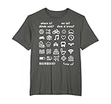Funny World Travel Trips Tees