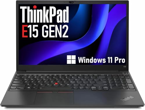 Lenovo ThinkPad E15 Gen 2 Business Laptop, 15.6' FHD...