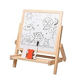 □ Sie können immer wieder zu löschen und schreiben: Schieben Sie leicht den Radierer des Babys Kritzeleien zu löschen, und dann wiederum in ein Whiteboard in ein paar Sekunden.Die Produkte umfassen Kreide, Radiergummi, schwarz große Pinsel, Kreide Set, Farbiger Wasserbasis Stifte, Magnete, magnetische Aufkleber für Zahlen und Buchstaben, Lineale.