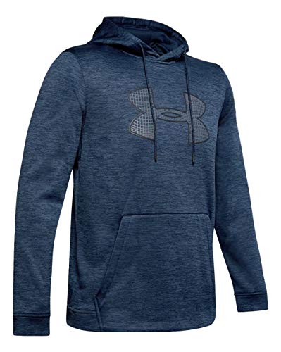 Under Armour Mens Big Logo Graphic Hoodie (XX-Large), Academy Blue Heater
