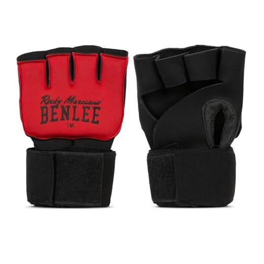 BENLEE Rocky Marciano 198033 Neoprenbandage Gelglo, Schwarz/Rot, L