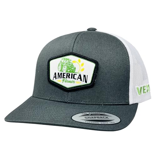Image of Vexil American Rancher Adjustable Snapback Western Lifestyle Rodeo Southwest Inspired Meshback Hat