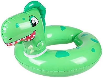 Inflatable Children's Swimming Ring, Animal Dinosaur Waist Ring, Leisure and Entertainment Children's Swimming Ring, Summer Outdoor Fun Beach Floaties, Swim Party Toys,49 * 61 * 37cm