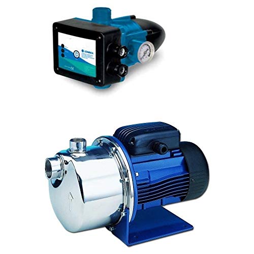 ELETTROPOMPA LOWARA BGM11 BGM 11 HP 1,5 + PRESS CONTROL GENYO 16A/R15-30 ACQUA