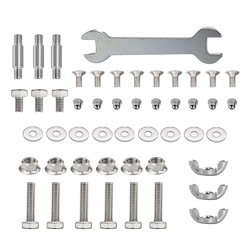 EINCORN Round Umbrella Shape Stand Up Patios Heaters Replacement Hardware Bolts Nut Set for Space Heaters Accessories