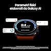 Samsung Galaxy Watch Ultra 2025 (Titanium Blue, LTE, 47mm) Smartwatch Galaxy AI, Design Resistente agli Urti, Batteria a Lunga Durata, Cassa in Titanio di Grado Aerospaziale [Versione Italiana]
