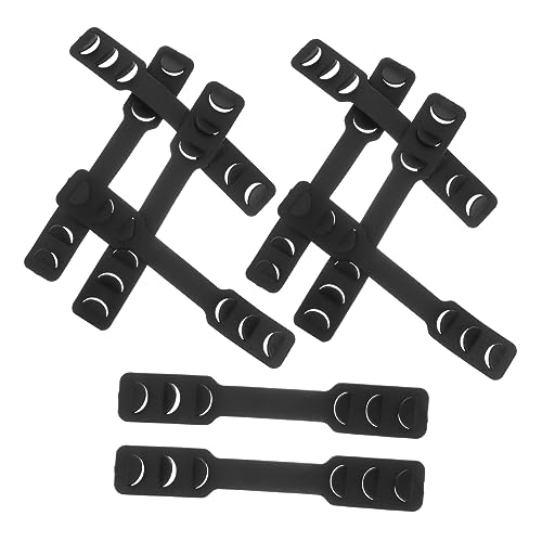 Beavorty 仮面フック 10個セット 調整可能なロープバックル 耳かけ仮面用 仮面アクセサリー 滑り止めデザイン 柔軟耐久性のあるプラスチック製 色指定不可