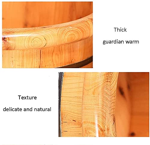 Spa de pies de madera sólida Katzowen 26cm miniatura 3