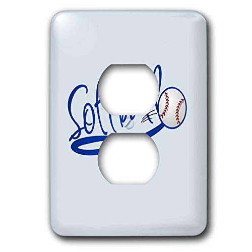 Cache pour prise de softball avec motif imprimé haute définition - 2