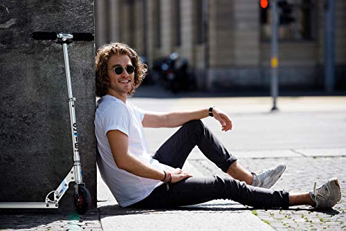 MICRO Kinderroller Speed+ Scooter in Silber gl&auml;nzend