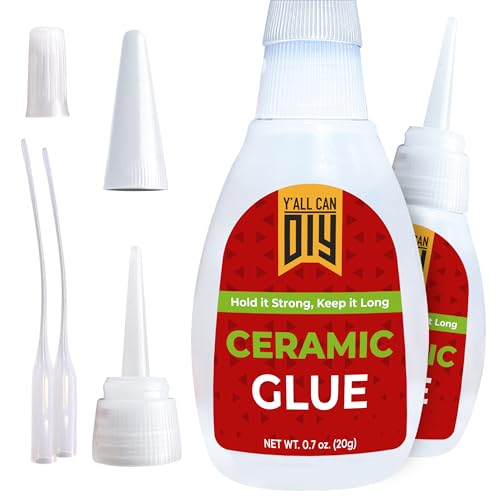 Y'allCanDiy Waterproof Ceramic Super Glue 2x0.7oz