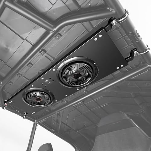 Image of KEMIMOTO Dual 8 inch UTV Fan Compatible with RZR 2024+, Ranger Defender