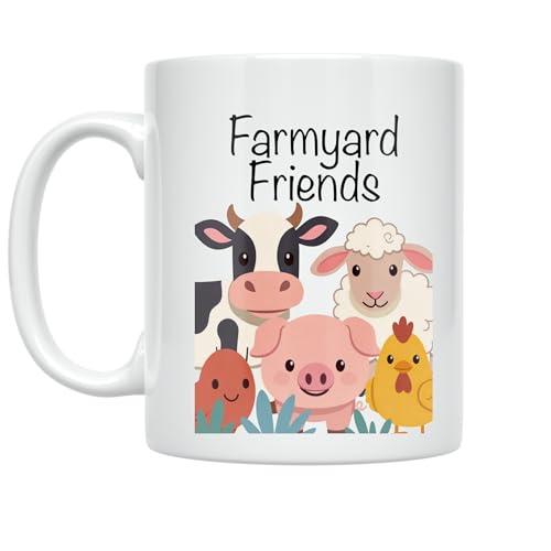 Farmyard Friends Design - Animal Lover - 11 oz White