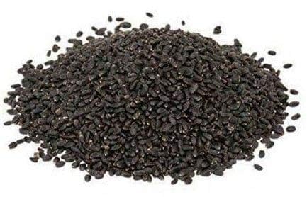 ** Khyati Naturals Premium Haldi Gathiya 1250g & Tulsi Seeds 150g Combo | Krishna & Shyama Tulsi Manjari Beej | Grocery Herbs & Spices 4