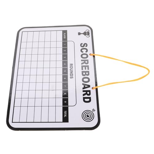 SUPVOX Cute Dry Erase Scoreboard for Golf Scoreboard Golf Writing Board Blank Dry Erase Score Board