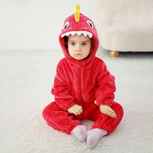 Dinosaur Costume Kids Boys Girls Funny Toddler Rompers Baby Halloween Costumes Cute Cosplay Party Animal Outfits - image 3