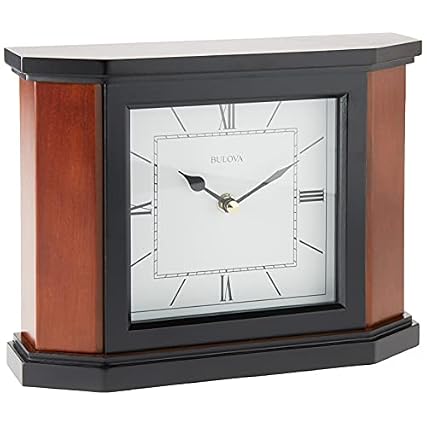 Bulova B 1881 Holyoke Clock, Cherry Brown product image