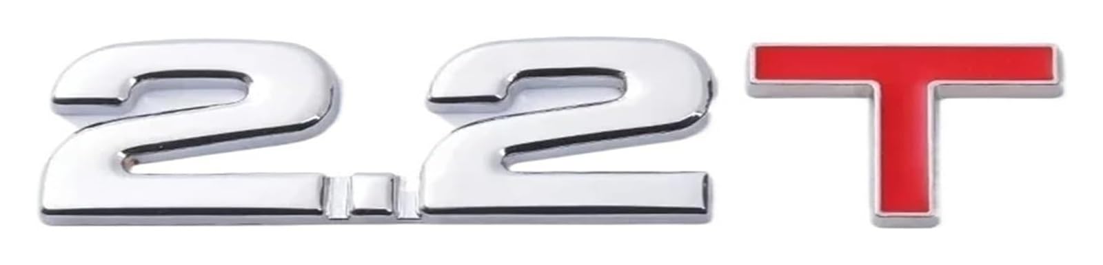 3D Metal 1.5 T 1.6 T 1.8 T 2.0 T 2.2 T 2.4 T 2.5 T 2.8 T 3.0 T Car Sticker Emblem Badge (1.5T)(2.2T)
