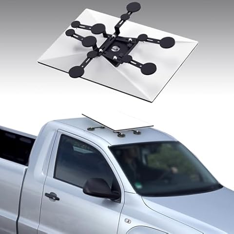 Starlink Magnetic Roof Mount Gen 3, No-Drill Installation, Quick Release Strong Mounting Kit for RV Yacht Vans Boat Roof, Compatible with Starlink Standard & Enterprise Dish Cover