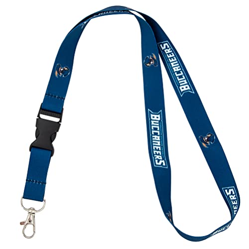 Desert Cactus Charleston Southern University Lanyard CSU Buccaneers Car Keys ID Badge Holder Keychain Detachable Breakaway Snap Buckle (Blue)