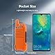 Retevis RT622 Walkie Talkie Mini, PMR446 Professionelles 2-Wege-Funkgerät für Große Entfernungen, VOX, Wiederaufladbares Auto-Walkie-Talkie für Erwachsene, Camping (Orange, 1 Paar)