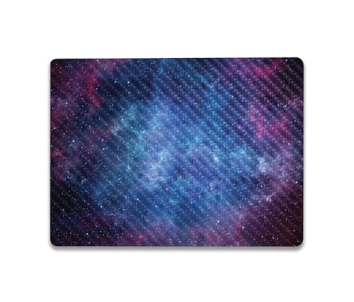 Image of MightySkins Carbon Fiber Skin Compatible with Microsoft Surface Laptop Go 3 (2023) Full Wrap Kit - Nebula | Protective, Durable Textured Carbon Fiber Finish | Made in The USA