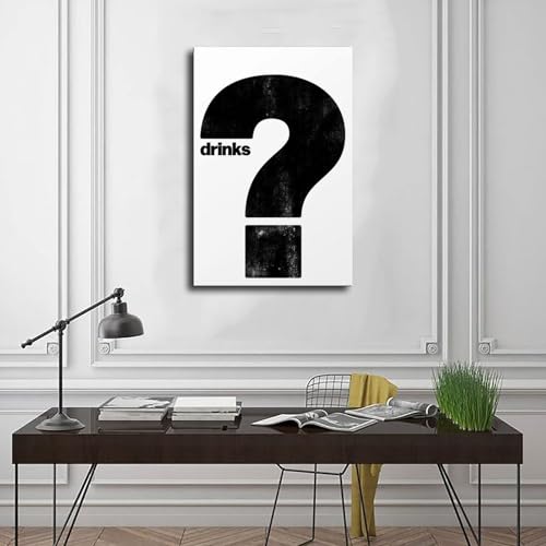 Impression sur toile moderne minimaliste tableau cocktail 40x60 - 3
