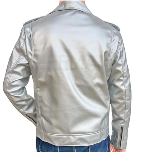 ZEEMAM X-Men QuickSilver Peter Maximoff Jacket Faux Leather Premium Quality3