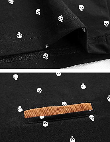 Image of EYEBOGLER Men's Stylish Regular Fit Polo Neck T-Shirt M-T333HS-BLWHMT K1